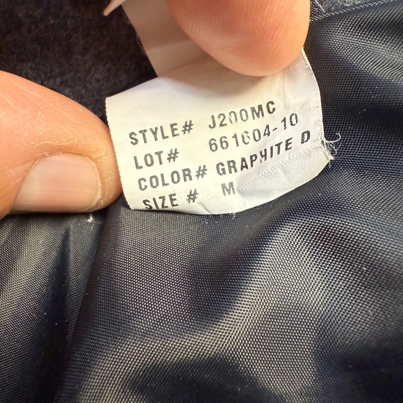 a.n.a Peacoat Women Medium Gray Wool Blend Double Breasted Belt - Picture 6 of 11